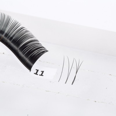 100% Handmade Individual Faux Mink Classic Matte Lashes Korea Volume Eyelash Extension 0.03 0.05 0.06