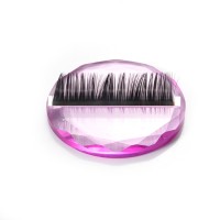 Hot Crystal Glass Lash Adhesive Pallet Eyelashes Extension Glue Holder